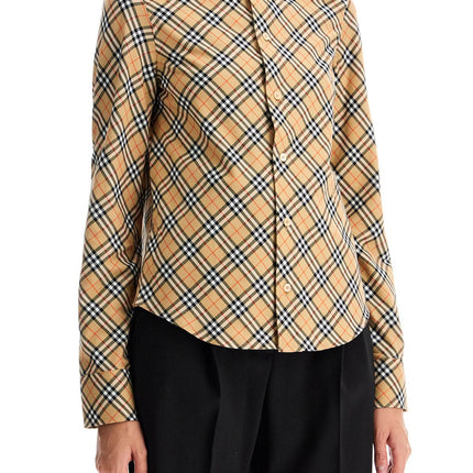 Burberry ered shirt with button-down