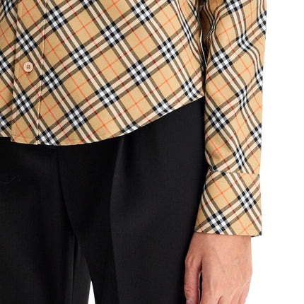 Burberry ered shirt with button-down