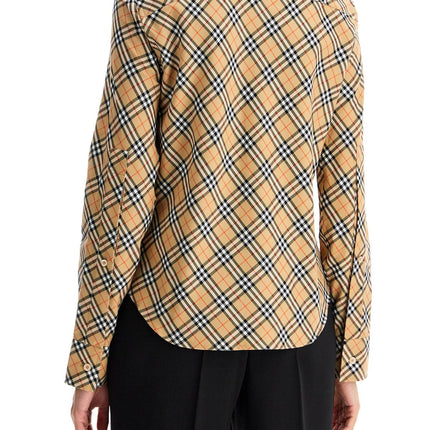 Burberry ered shirt with button-down