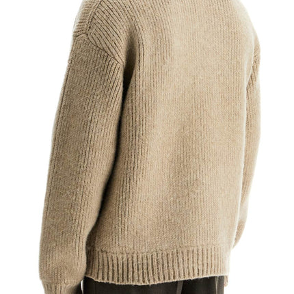 Burberry high-neck wool and cashmere pullover sweater