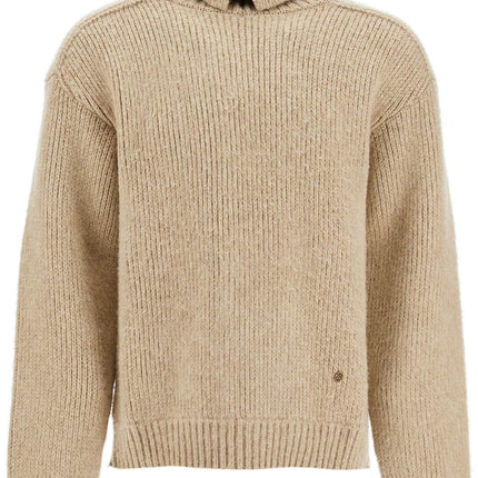 Burberry high-neck wool and cashmere pullover sweater