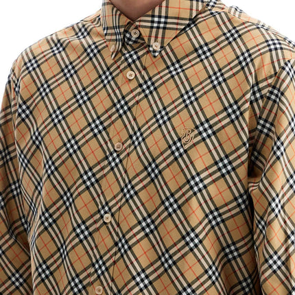 Burberry ered cotton shirt