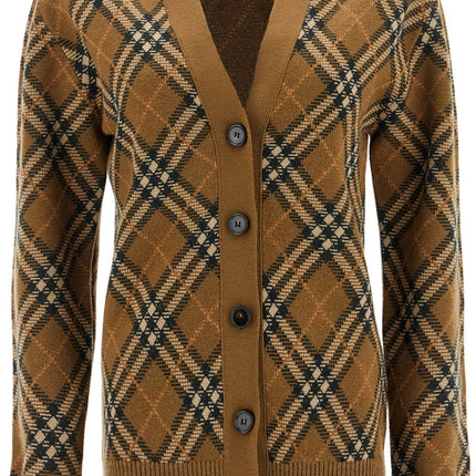 Burberry ered wool and mohair cardigan sweater