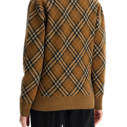 Burberry ered wool and mohair cardigan sweater