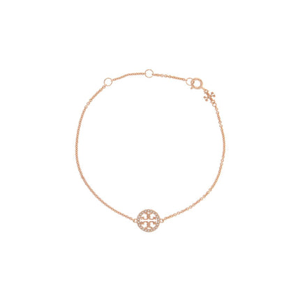 Tory Burch miller bracelet with pavã© detailing