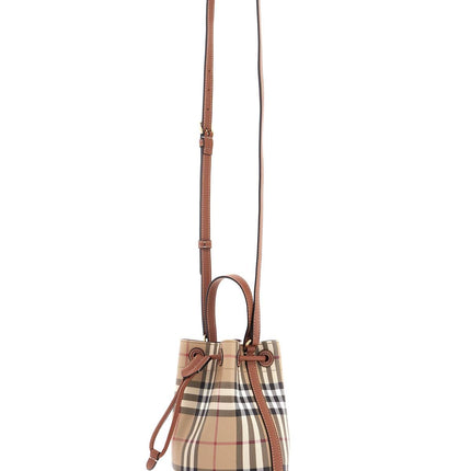 Burberry ered\n\ncheckered mini bucket bag