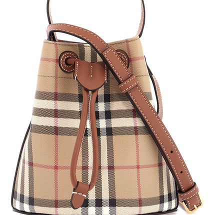 Burberry ered\n\ncheckered mini bucket bag