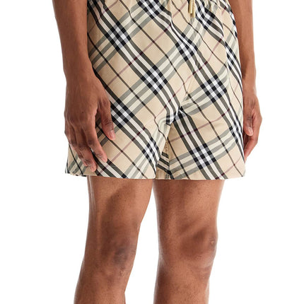 Burberry ered women's beach shorts