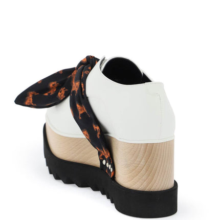 Stella McCartney platform elyse loafers eith printed band