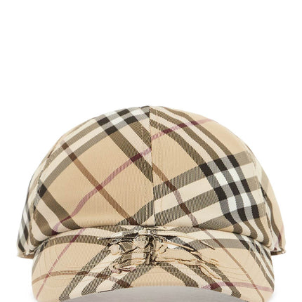 Burberry ered\n\ncheckered baseball cap