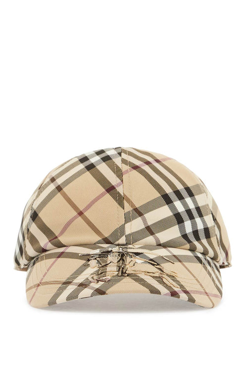 Burberry ered\n\ncheckered baseball cap