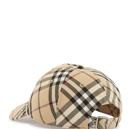 Burberry ered\n\ncheckered baseball cap