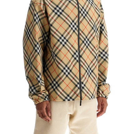 Burberry reversible trafford check jacket