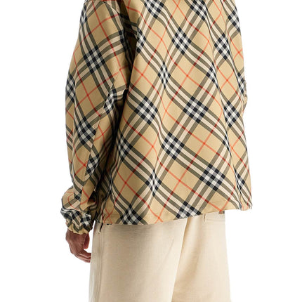 Burberry reversible trafford check jacket