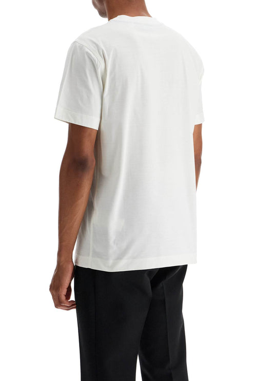 Burberry "ekd embroidered t-shirt