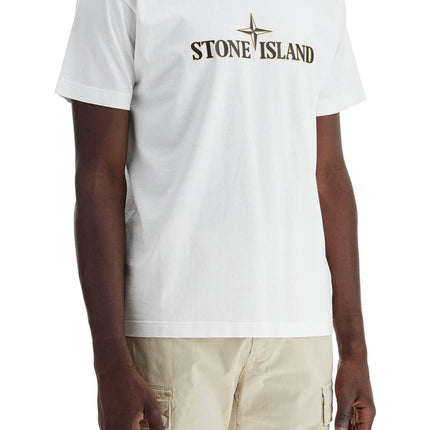 Stone Island regular fit logo t-shirt