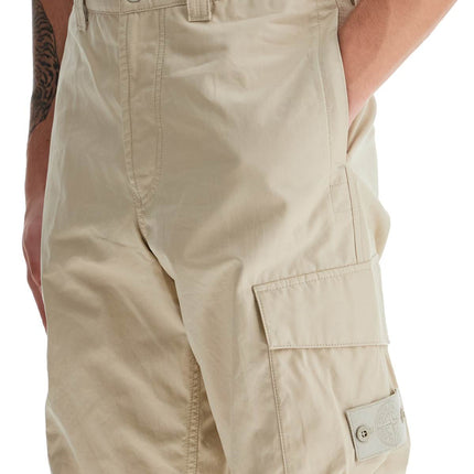 Stone Island 'cotton ghost cargo pants for men