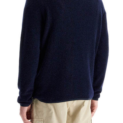 Stone Island brushed wool blend pullover sweater