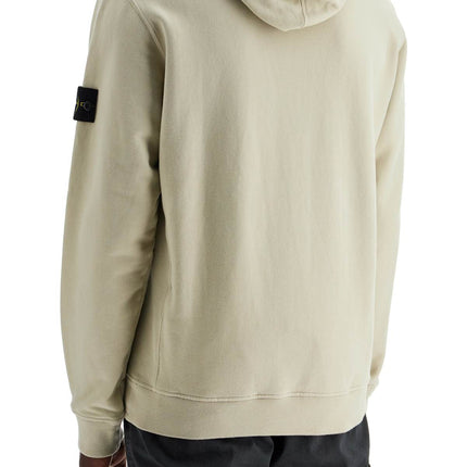 Stone Island organic cotton hoodie with hood