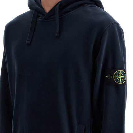 Stone Island organic cotton hoodie with hood