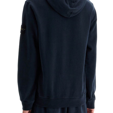 Stone Island organic cotton hoodie with hood