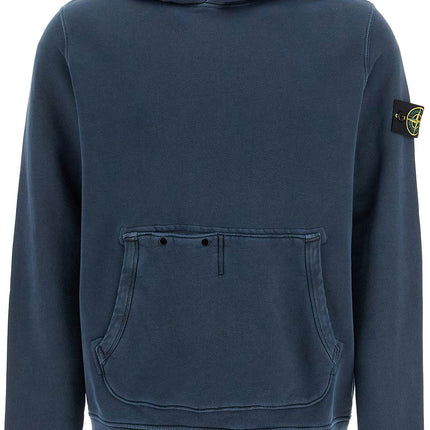 Stone Island organic cotton hoodie with hood