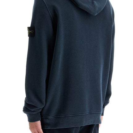 Stone Island organic cotton hoodie with hood