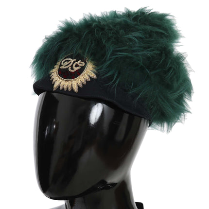 Elegante Emerald kasjmier cap