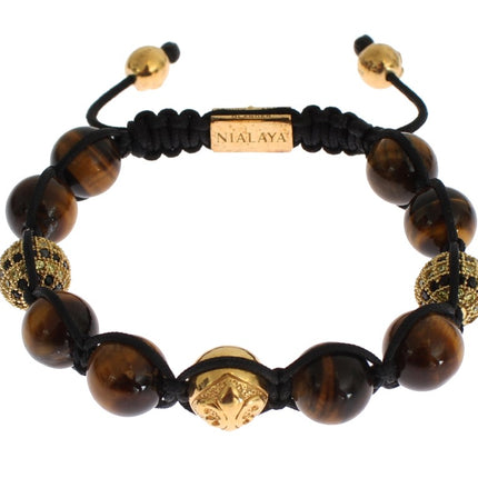 Chic Multicolor CZ & Tigers Eye Bracelet