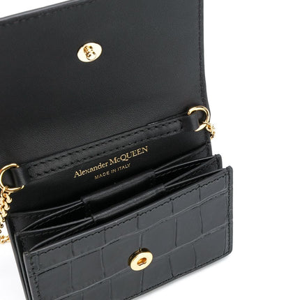 Alexander McQueen Wallets Black