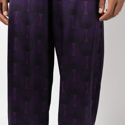 OZWALD BOATENG Trousers Purple