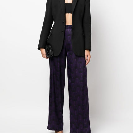 OZWALD BOATENG Trousers Purple