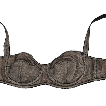 Elegant bruin stretch bra dames ondergoed