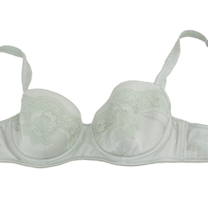 Élégant soutien-gorge en soie en dentelle florale