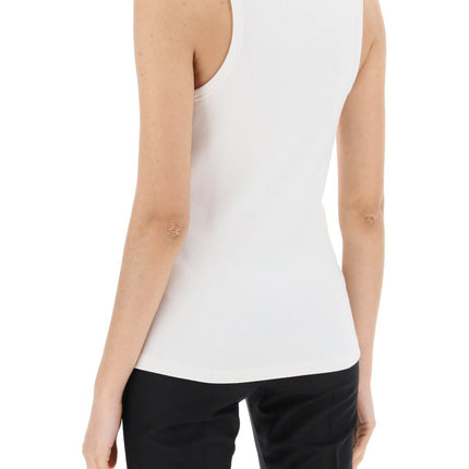 Moncler sleeveless ribbed jersey top