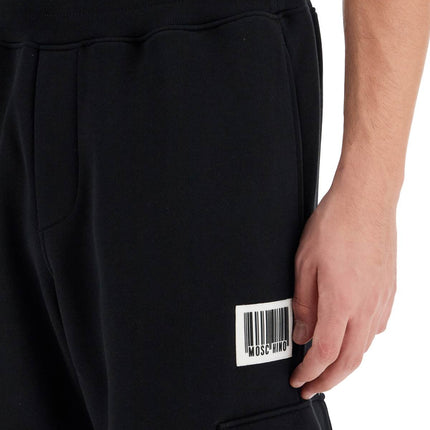 Moschino barcode jogging pants