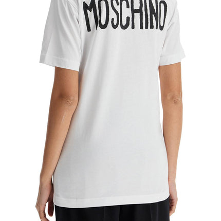 Moschino t-shirt with lettering print