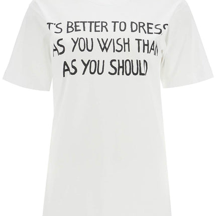 Moschino t-shirt with lettering print