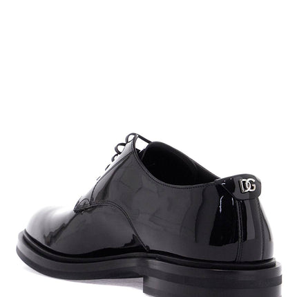 Dolce & Gabbana lace-up patent leather derby