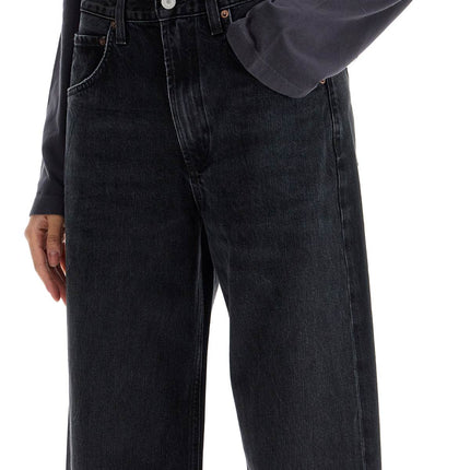 Agolde curved leg jeans for a