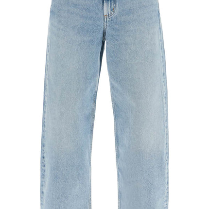 Agolde curved leg jeans for a