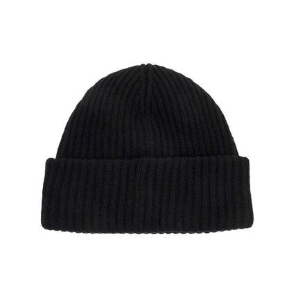 Ganni 'beanie hat with logo label