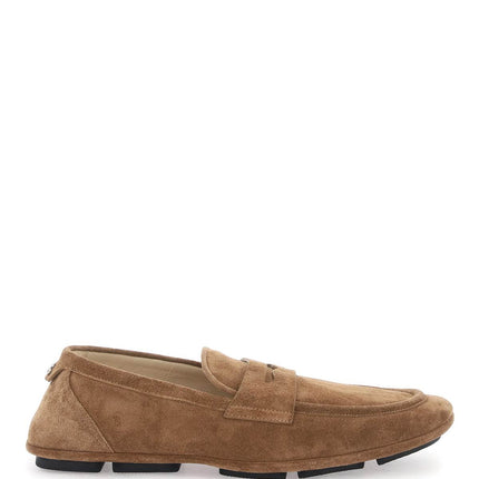 Dolce & Gabbana calf suede driver shoe