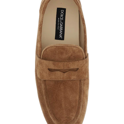 Dolce & Gabbana calf suede driver shoe