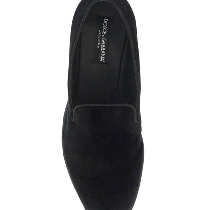 Dolce & Gabbana velvet loafers for