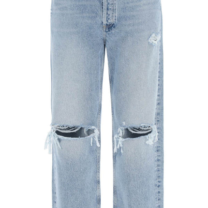 Agolde 90's destroyed jeans with distressed details