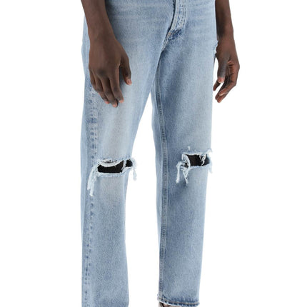 Agolde 90's destroyed jeans with distressed details