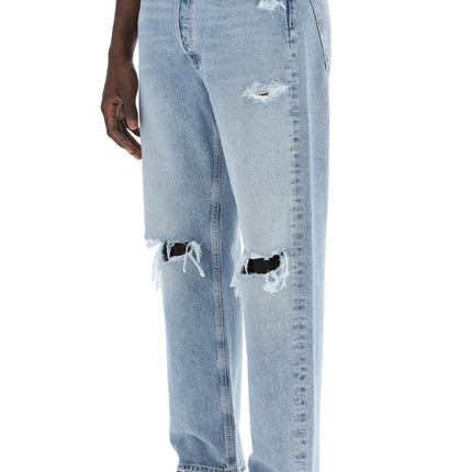 Agolde 90's destroyed jeans with distressed details