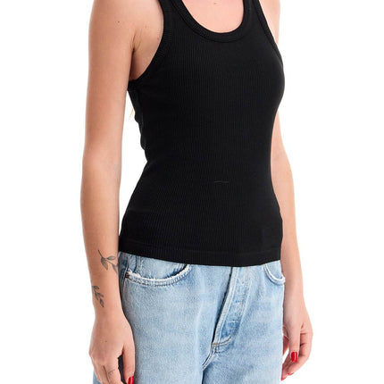 Agolde poppy ribbed tank top