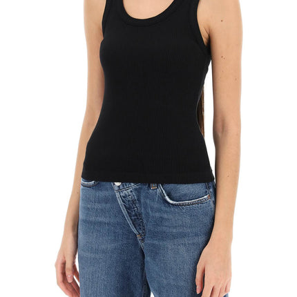 Agolde poppy ribbed tank top